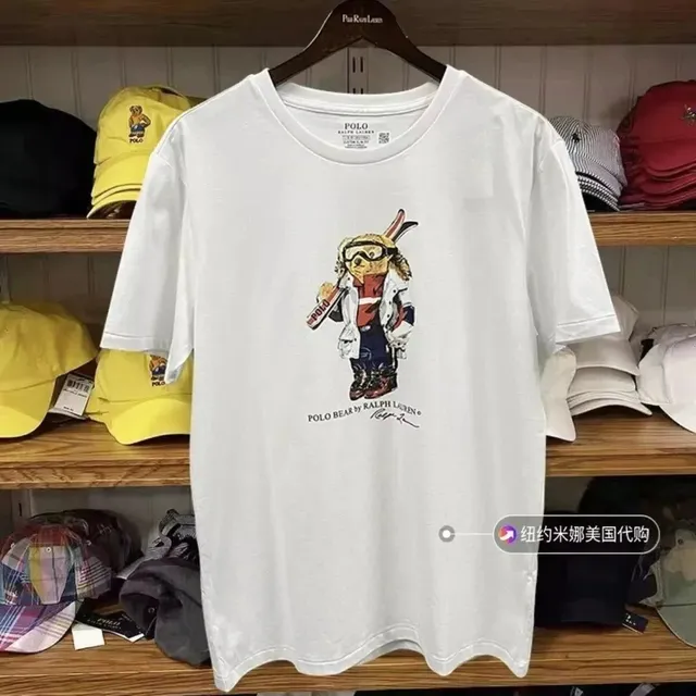Polo Ralph Lauren Polo Bear Tee Skiing Bear Graphic
