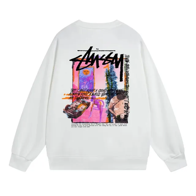 Stüssy Crewneck Sweatshirt Graphic Print
