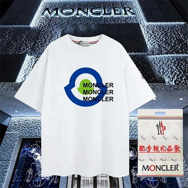 Graphic T-Shirt Triple Moncler Logo