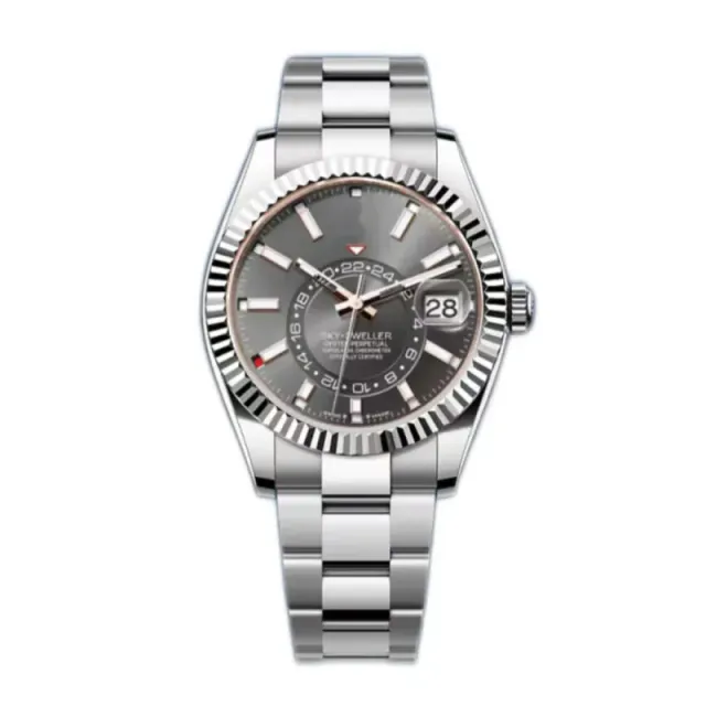 Rolex Sky-Dweller Steel with Grey Dial