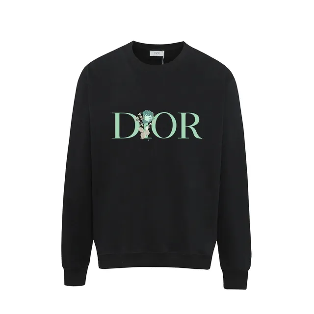 Dior Crewneck Sweatshirt Rose Logo