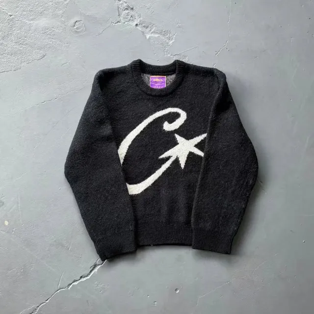 Corteiz Knit Sweater C Star Logo