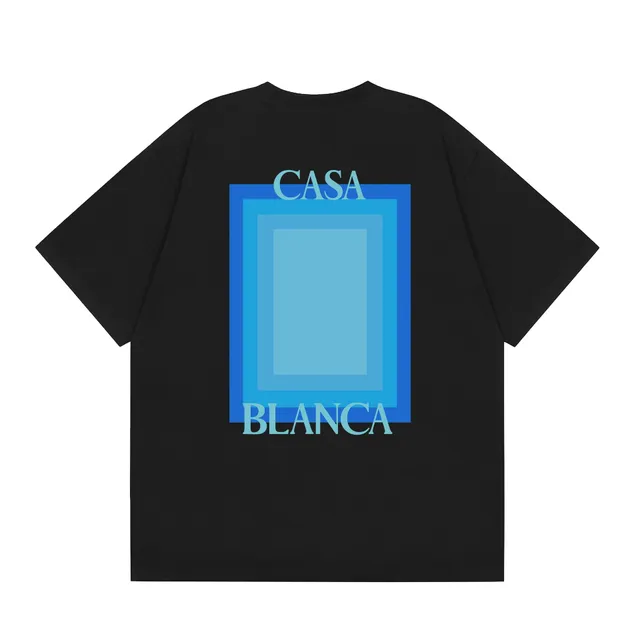 Casablanca Casa Blanca Tee Blue Gradient Logo