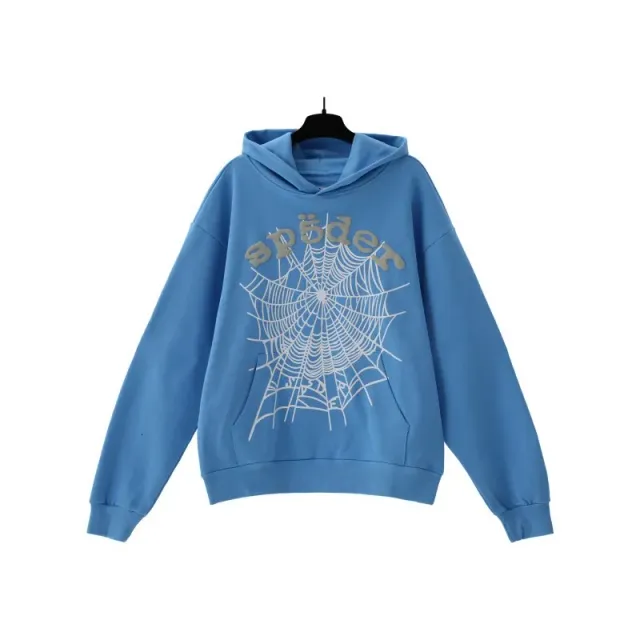 Sp5der Hoodie Spider Web Graphic
