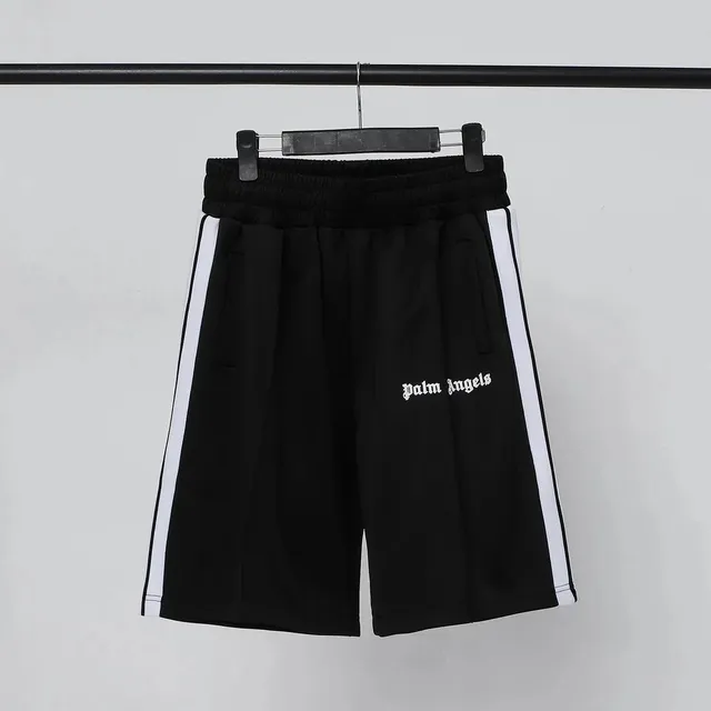 Palm Angels Track Shorts Side Stripe