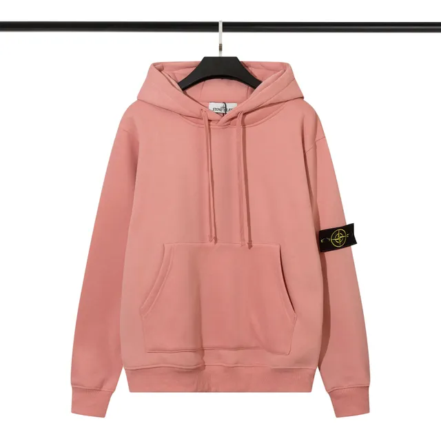 Stone Island Hooded Sweatshirt Pink