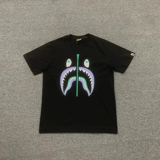 BAPE Shark Tee Zipper Shark