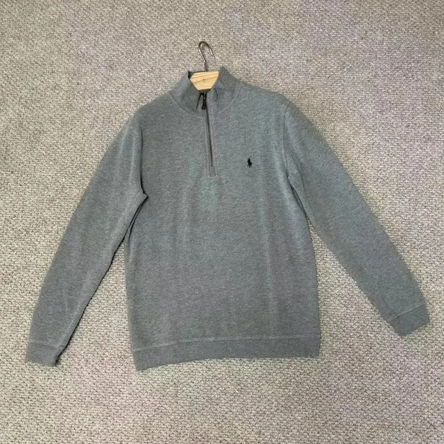 Polo Ralph Lauren Quarter-Zip Pullover Heather Grey