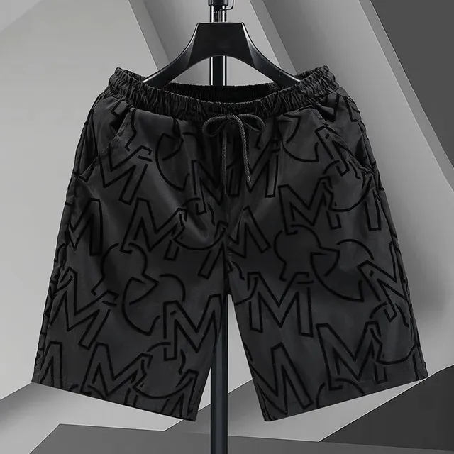 Balenciaga Monogram Print Shorts