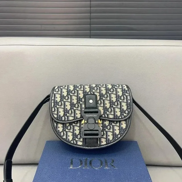 Dior B22 Saddle Bag Oblique Canvas