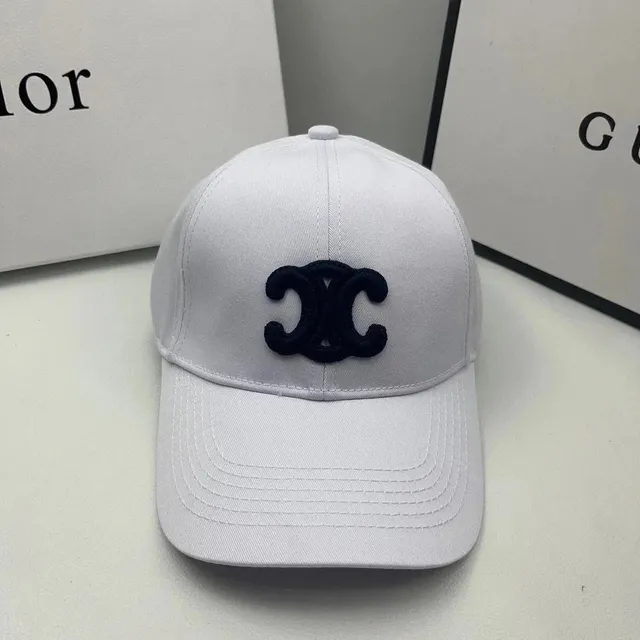 Chanel Baseball Cap CC Logo White