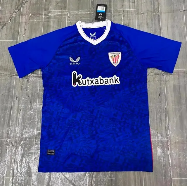 Castore Athletic Club Bilbao Home Jersey Kutxabank Sponsor