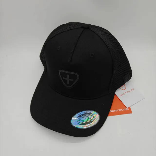 Gertrude Gaston Trucker Cap Shield Logo