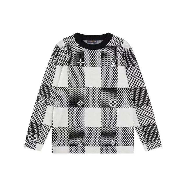 Louis Vuitton Knit Sweater Checkerboard Monogram