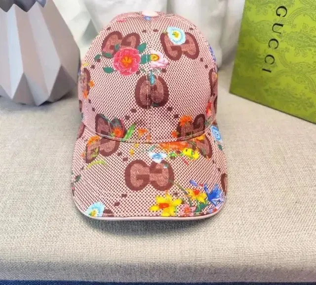 Gucci Baseball Cap Floral GG Print