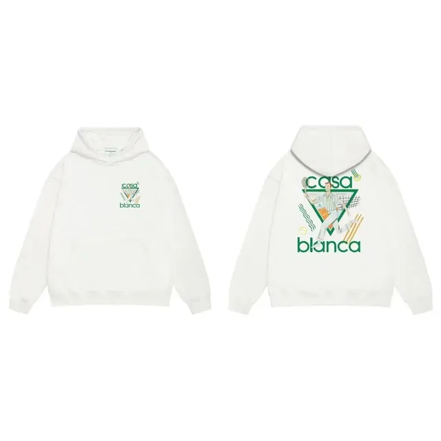 Casablanca Hoodie Tennis Club Graphic