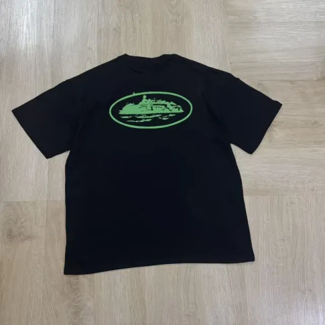558-8 black printed green
