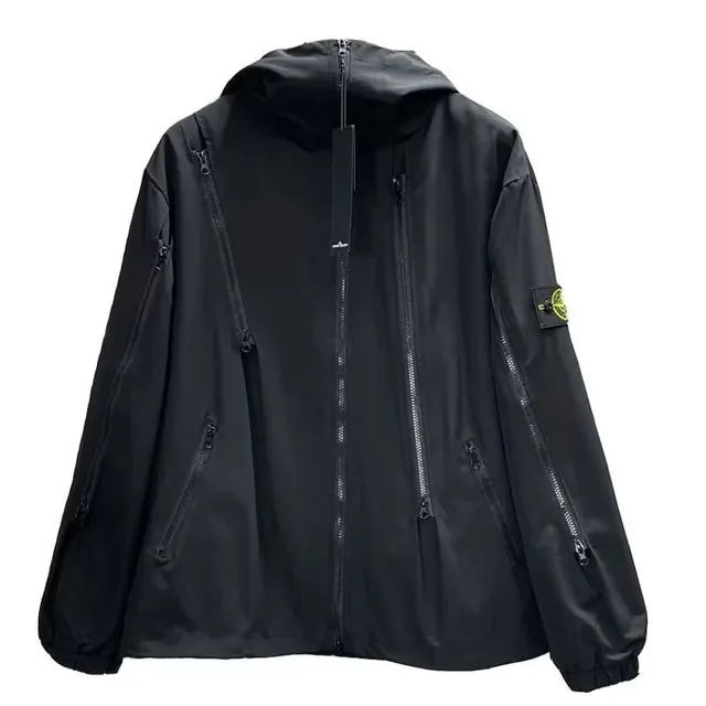 Stone Island Goggle Jacket Black