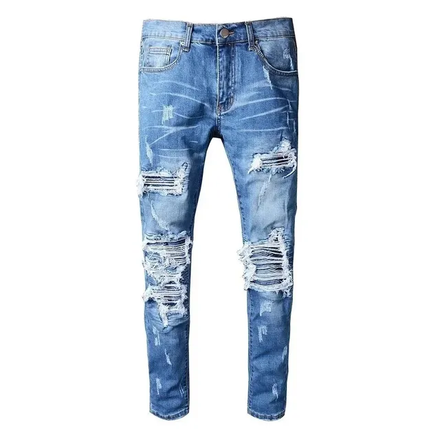 Levi's 501 Skinny Distressed Ripped