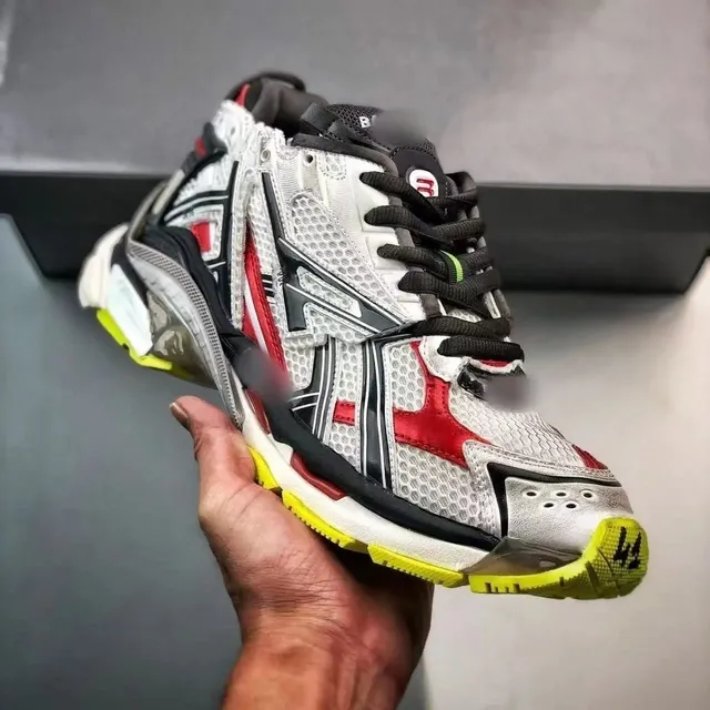 Asics Gel-1130 White Red Black Volt