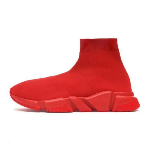 Balenciaga Speed Trainer Monochrome Red