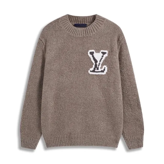 Louis Vuitton Knit Sweater LV Monogram Intarsia