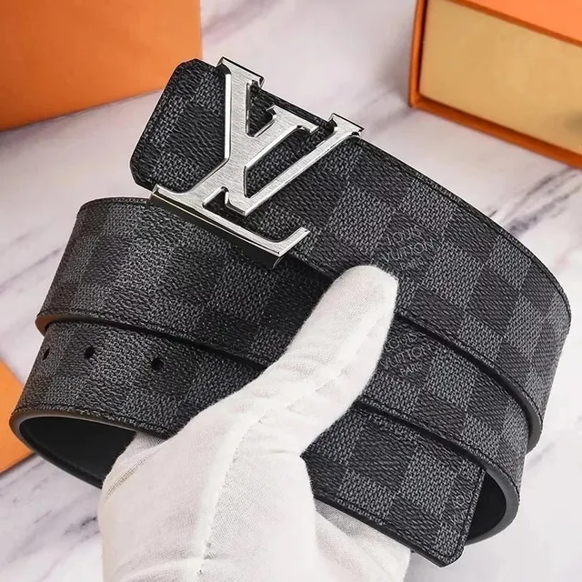 Louis Vuitton LV Belt Damier Graphite