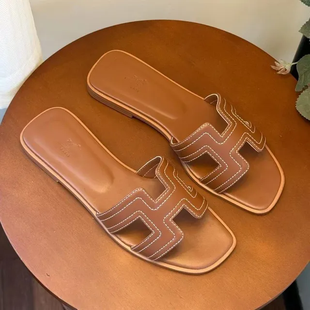 Hermès Oran Sandal H Logo Strap