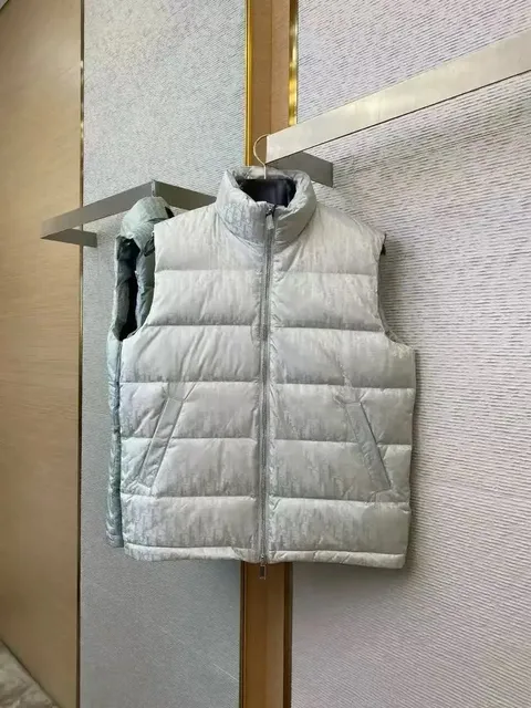 Dior Puffer Vest Oblique Logo