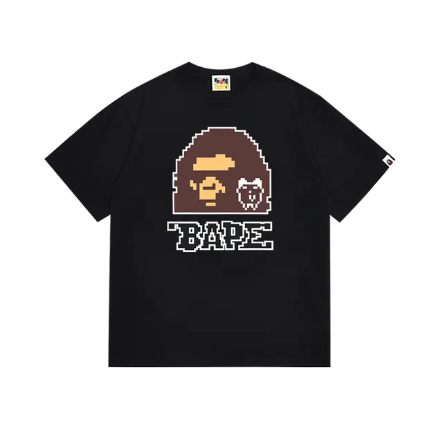BAPE Pixel Ape Tee 8-bit Ape Head