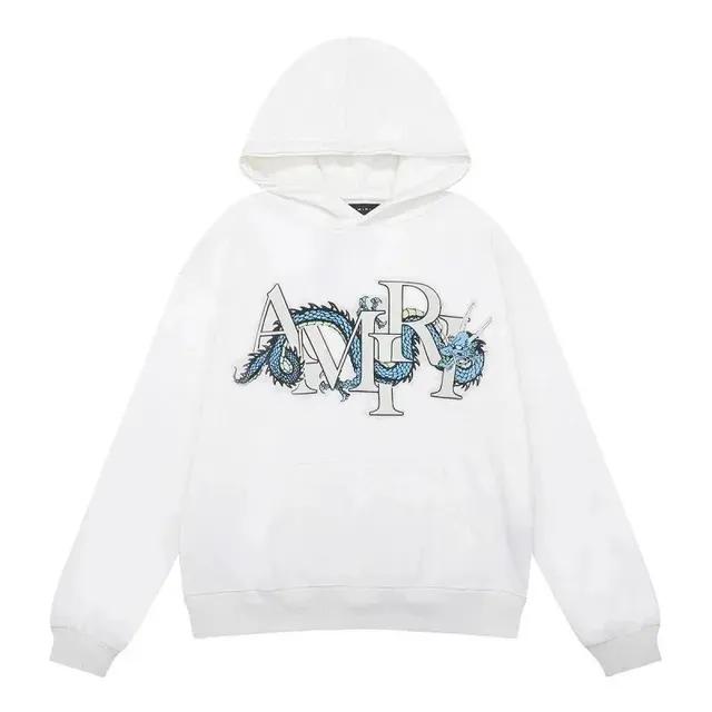 Amiri Hoodie Dragon Logo