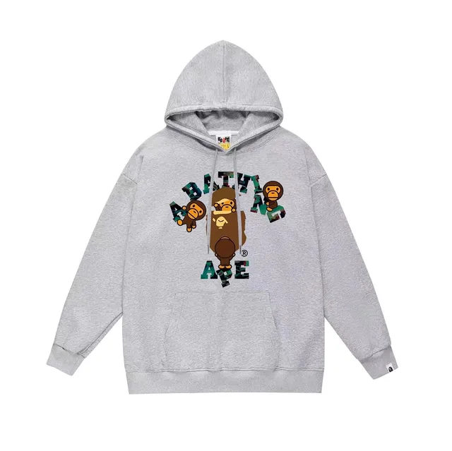 BAPE Hoodie Camouflage Ape Graphic