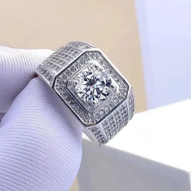 Statement Ring Pave-Set Cubic Zirconia