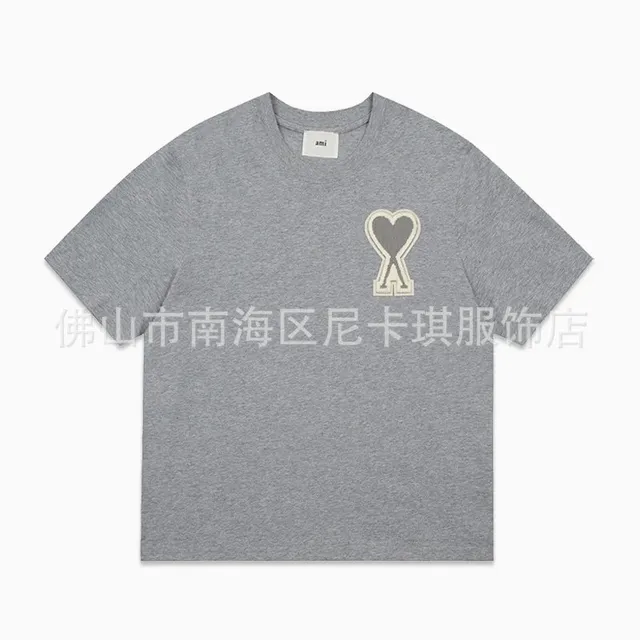 AMI Paris Heart Logo T-Shirt