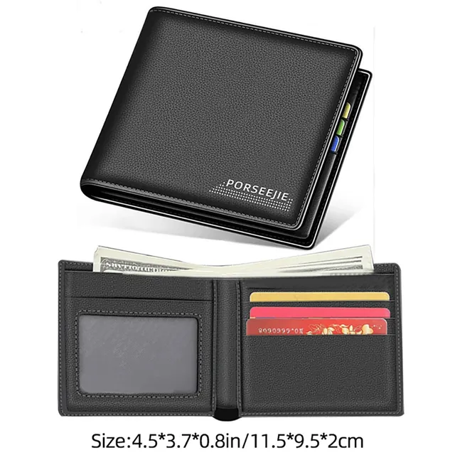 Lacoste Bifold Wallet Textured Leather
