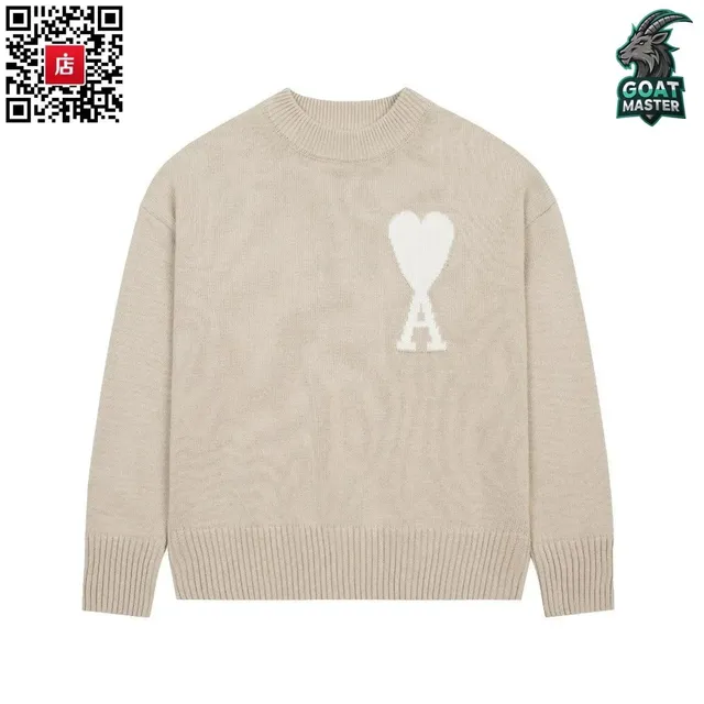 Amiri Knit Sweater Heart Logo
