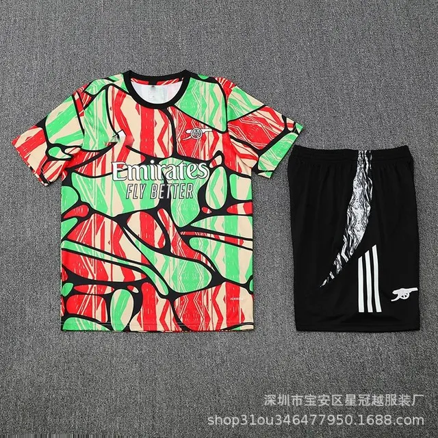 Arsenal × Adidas Home Kit Abstract Print