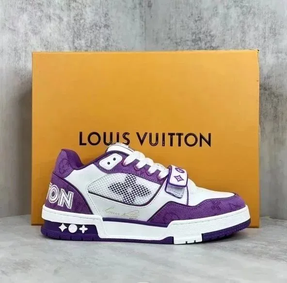 Louis Vuitton LV Trainer Monogram Purple