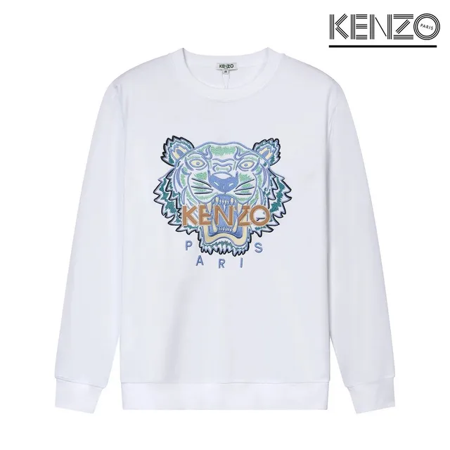 Kenzo Tiger Sweatshirt Embroidered Logo