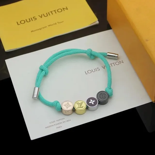 Louis Vuitton Monogram World Tour Bracelet Multi-Color Bead