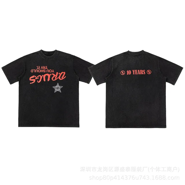 Travis Scott Graphic Tee 10 Years