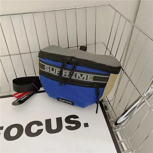 Supreme Waist Bag Grid Pattern