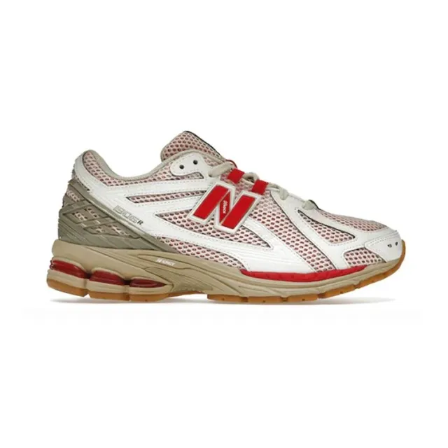 New Balance 2002R White Red Beige