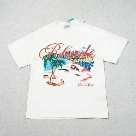 Rhude Cannes Graphic Tee Rhone Cannes Print