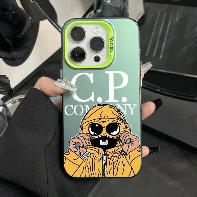 C.P. Company Phone Case Goggle Hoodie Print
