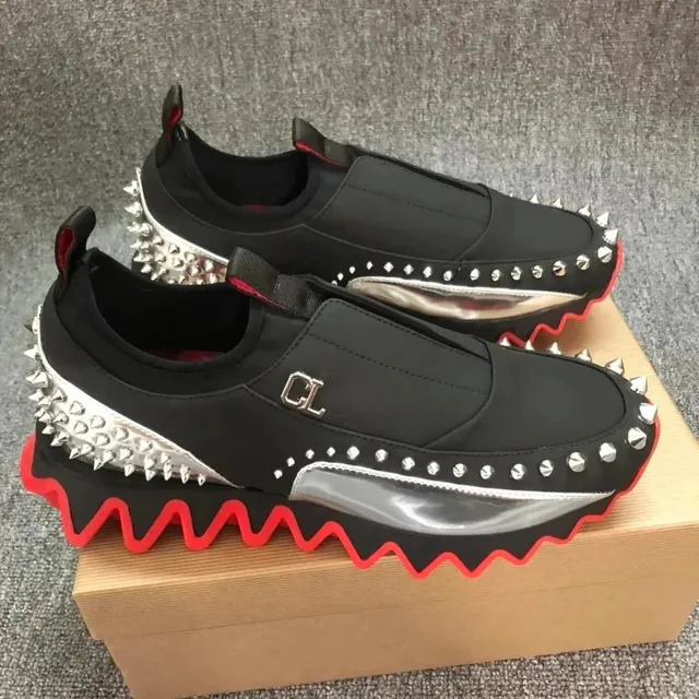 Christian Louboutin Louis Junior Spiked