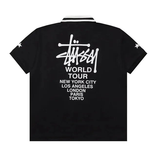 Stüssy Polo Shirt World Tour