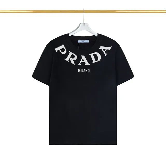 Prada Logo T-Shirt Milano Arch