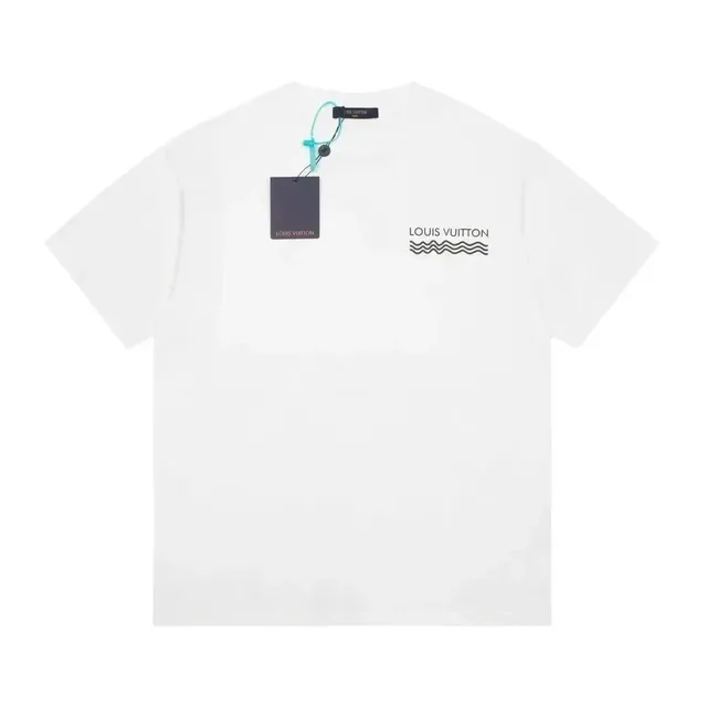 Louis Vuitton T-Shirt Wave Logo