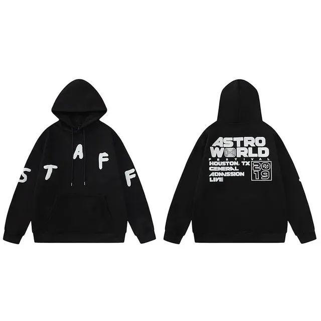 Travis Scott Hoodie Astro World Festival Staff